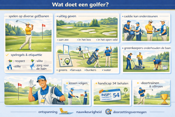 Wat doet een golfer